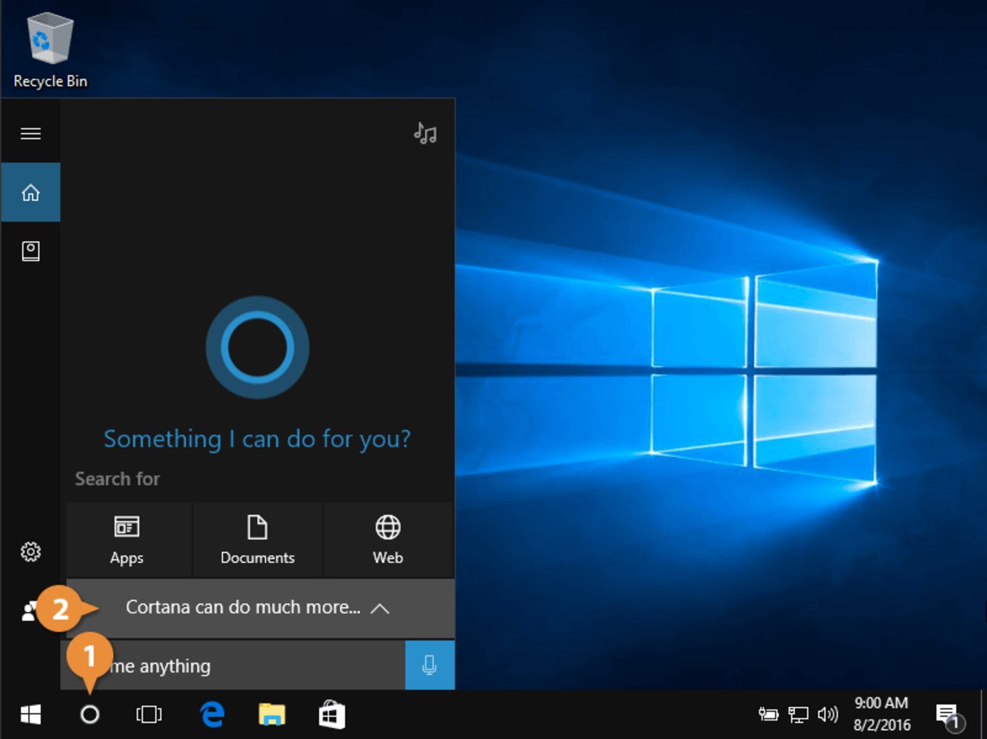Источник: customguide / Windows 10