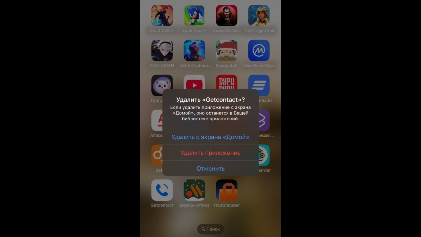 Источник: CQ / Настройки библиотеки приложений в iOS
