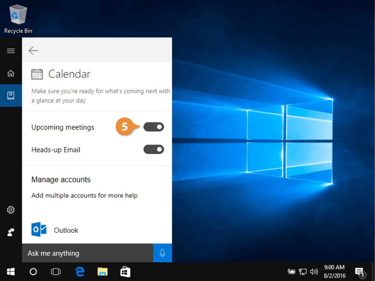 Источник: customguide / Windows 10