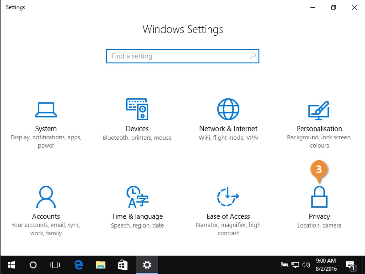Источник: customguide / Windows 10