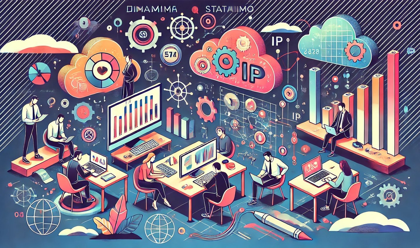 Источник: Нейросеть Dalle / Статический IP для бизнеса
