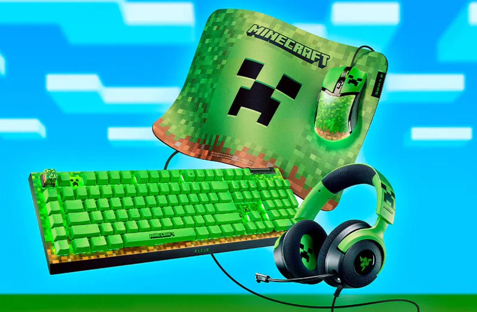 Новые девайсы от Razer и Minecraft