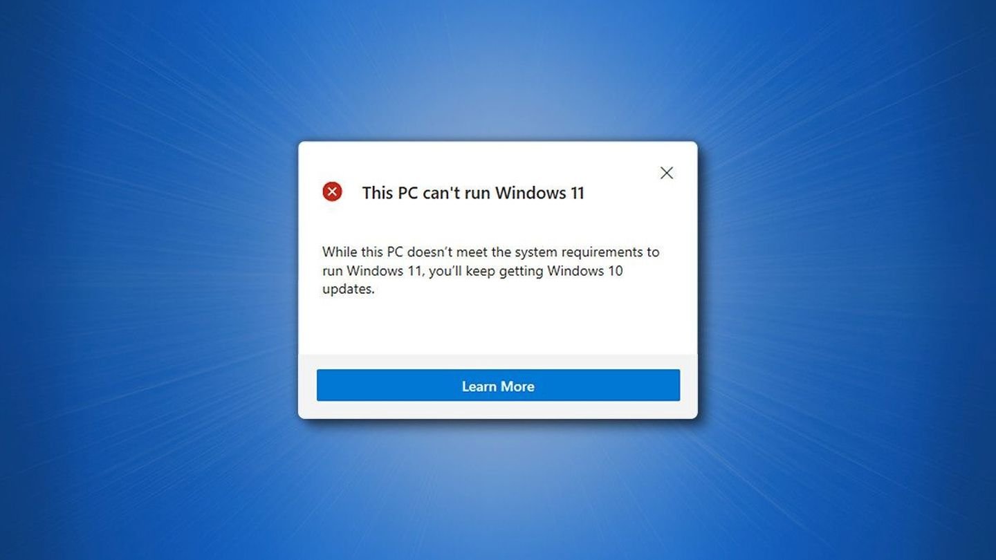 Источник: Hot-to-Geek / Ошибка при установке Windows 11