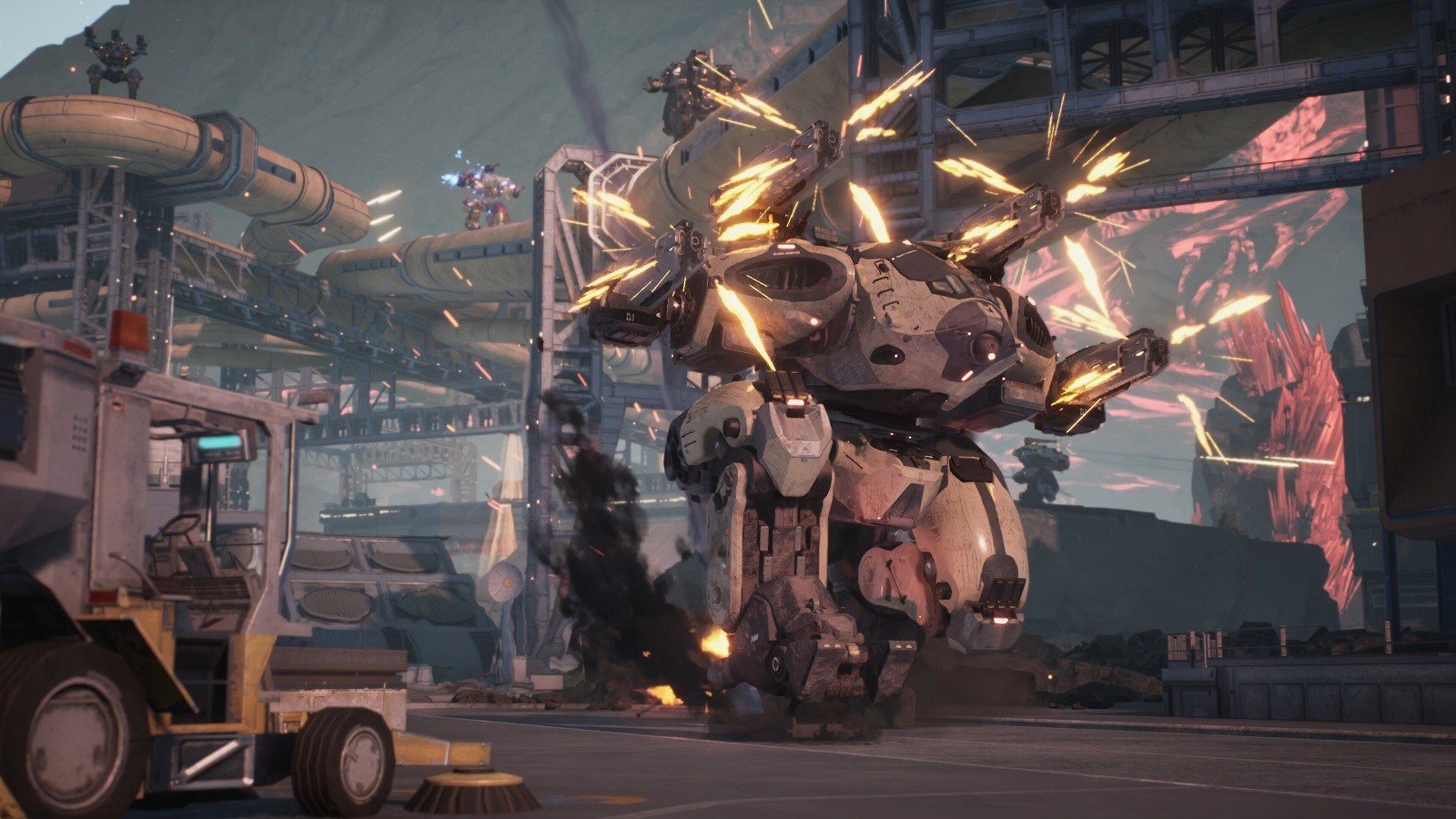 В Steam вышел бесплатный сетевой шутер War Robots Frontiers про боевых роботов