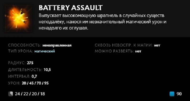 Скриншот CQ.ru / Описание умения