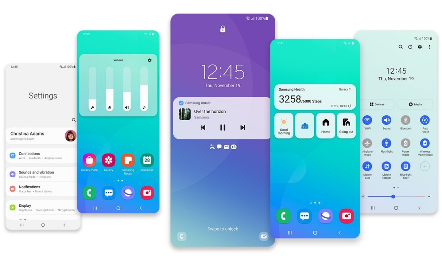 Источник: Samsung / Оболочка One UI