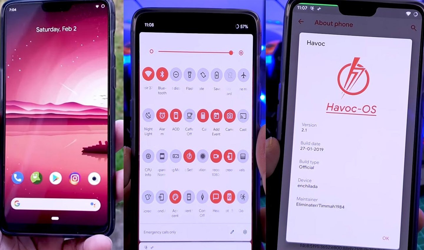 Источник: Androidinfotech / HavocOS
