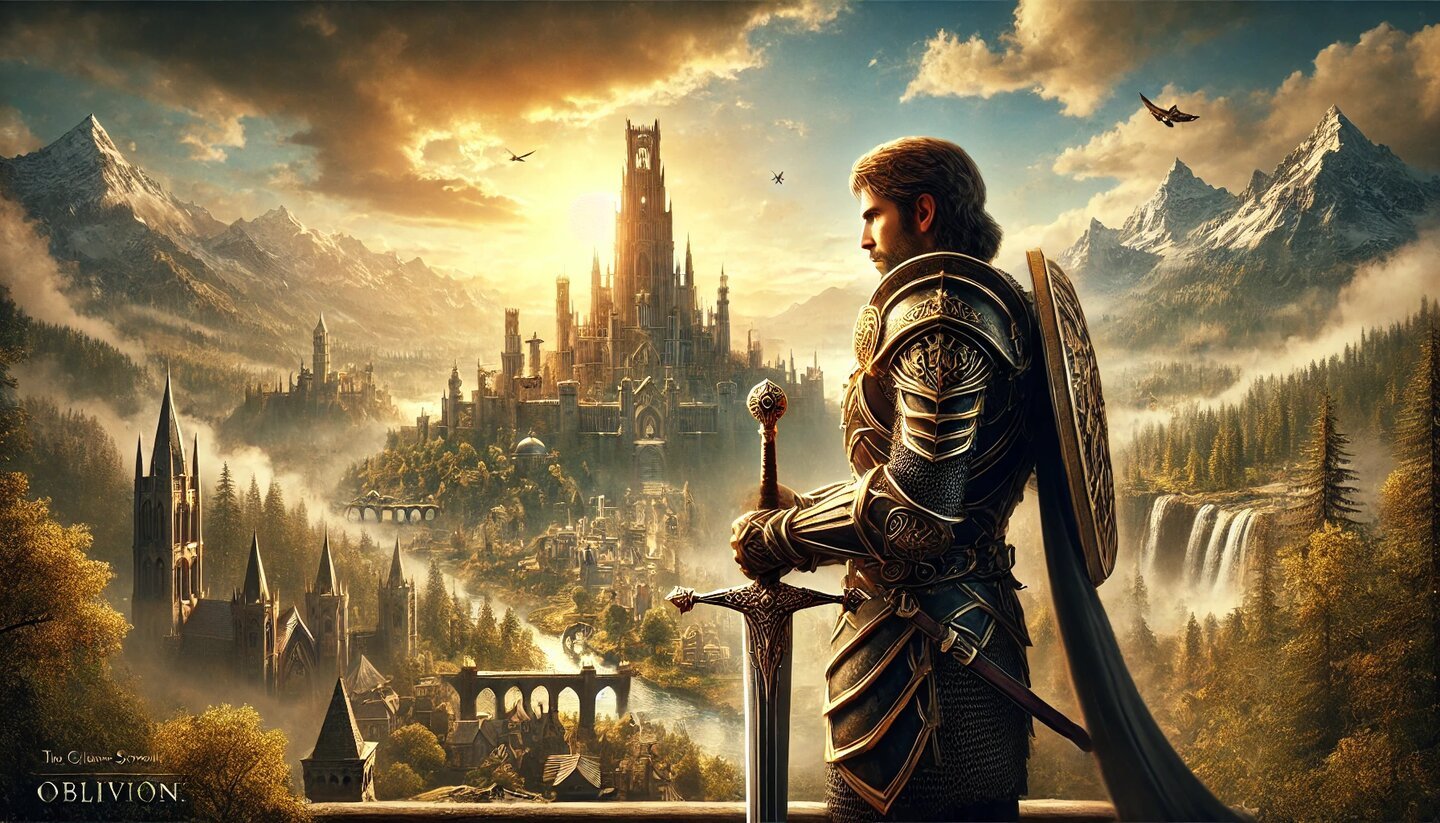 The Elder Scrolls 4: Oblivion глазами нейросети