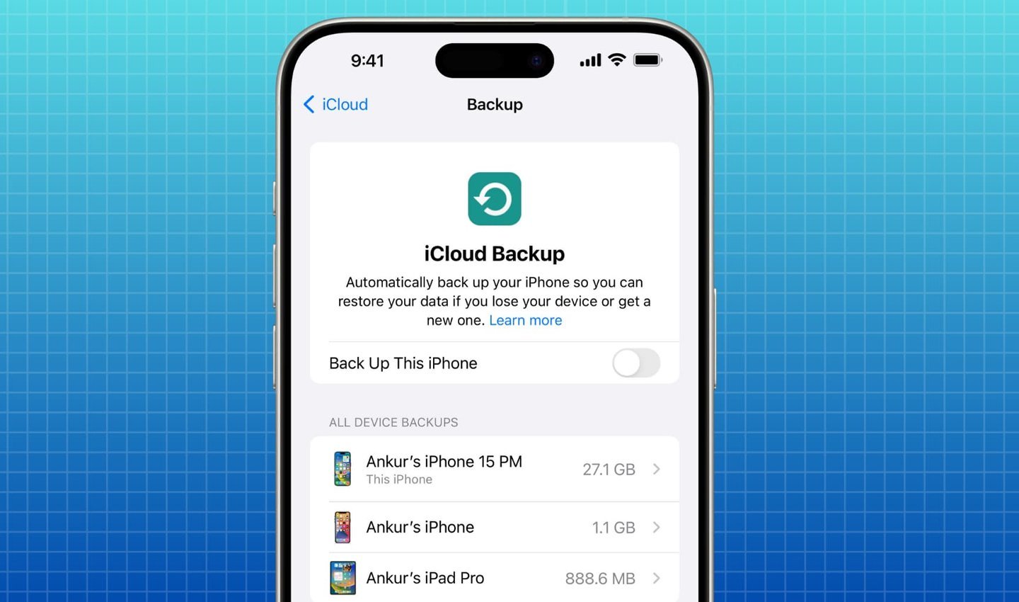 Источник: Idownloadblog / Резервное копирование через iCloud