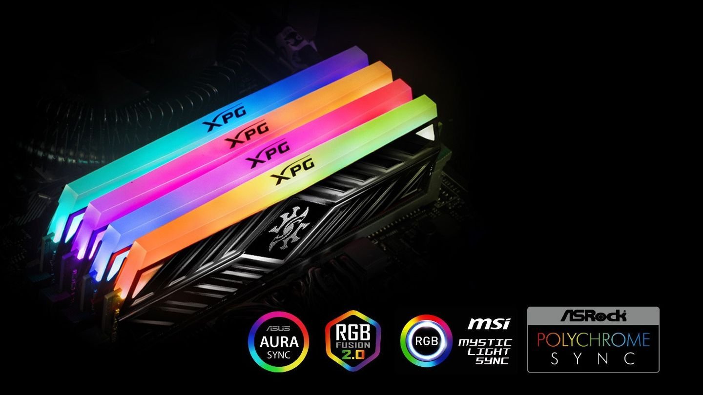 Источник: XPG / Spectix D41 DDR4 с подсветкой