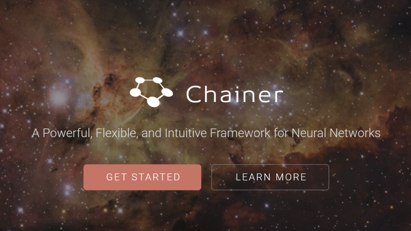 Источник: Chainer / Chainer