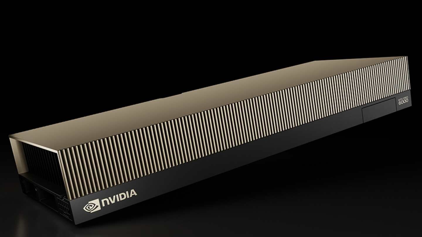 NVIDIA показала ультрамощную видеокарту RTX c 96 Гб видеопамяти