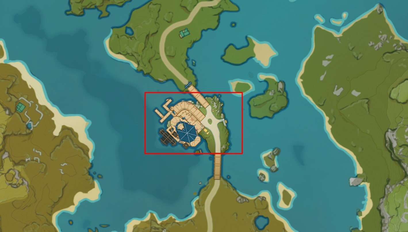 Источник: mapgenie.io / Ваншу на карте<br>