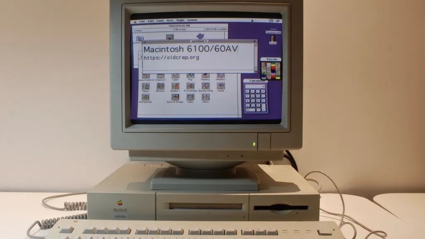 Источник: Old Vintage / Power Macintosh 6100