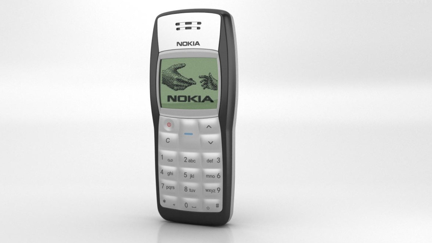 Источник: 3DModels / Nokia 1100