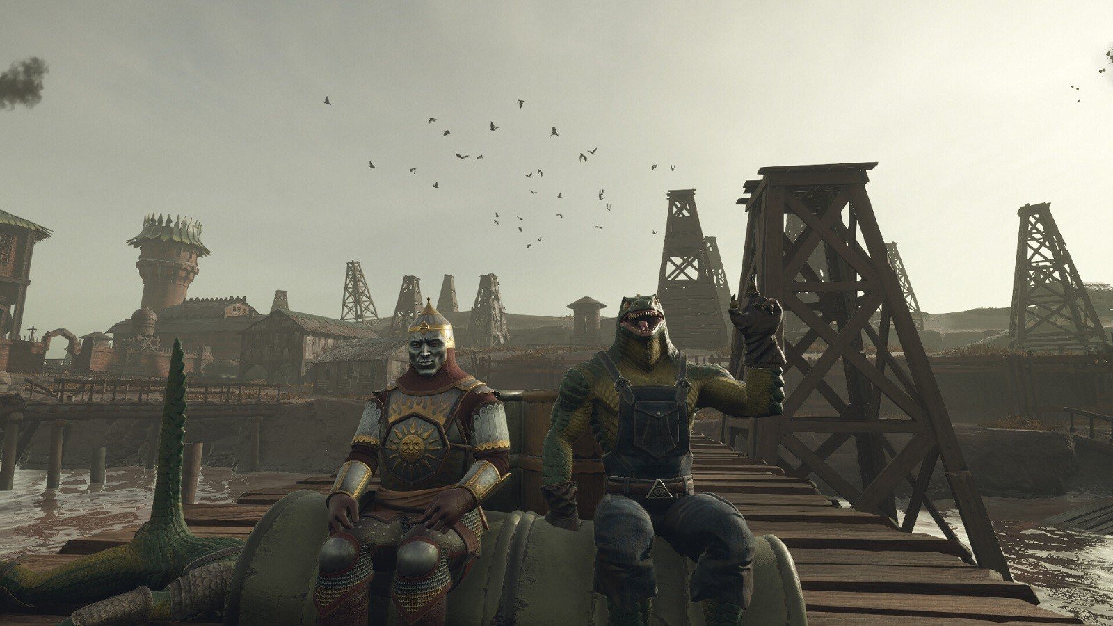 Мемный гойдаэкшен Русы против Ящеров 2 вышел в Steam и VK Play