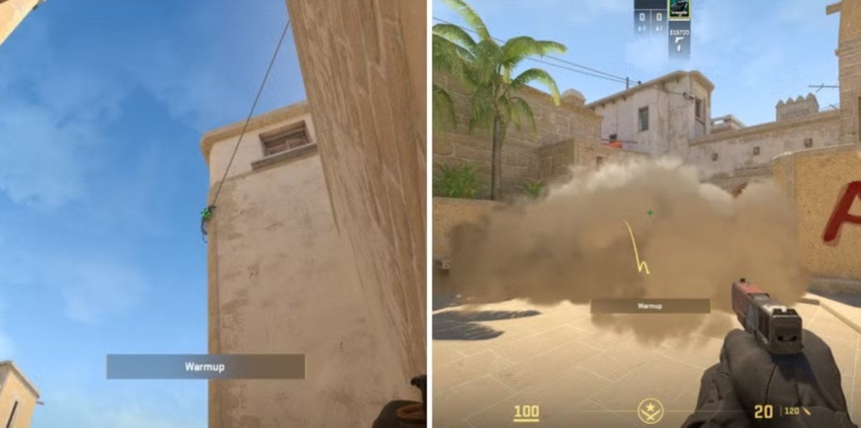 Источник: steamcommunity.com / Смок в джунгли на Mirage