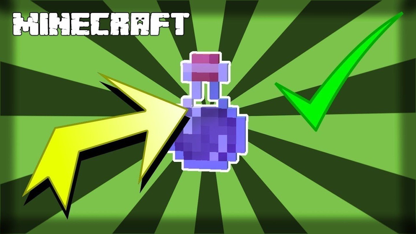 Зелье замедления в Minecraft