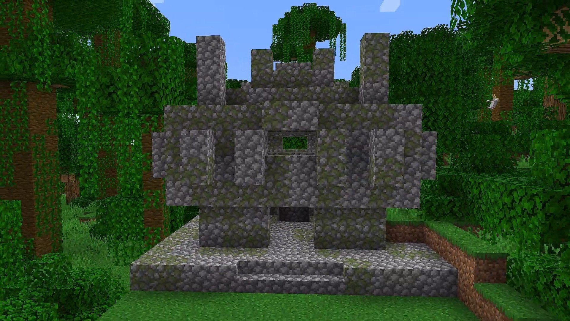 Храм в джунглях в Minecraft
