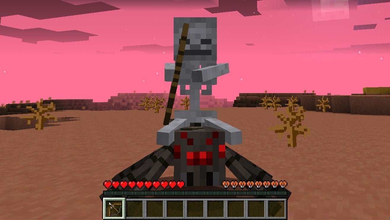Как превратиться в моба в Minecraft