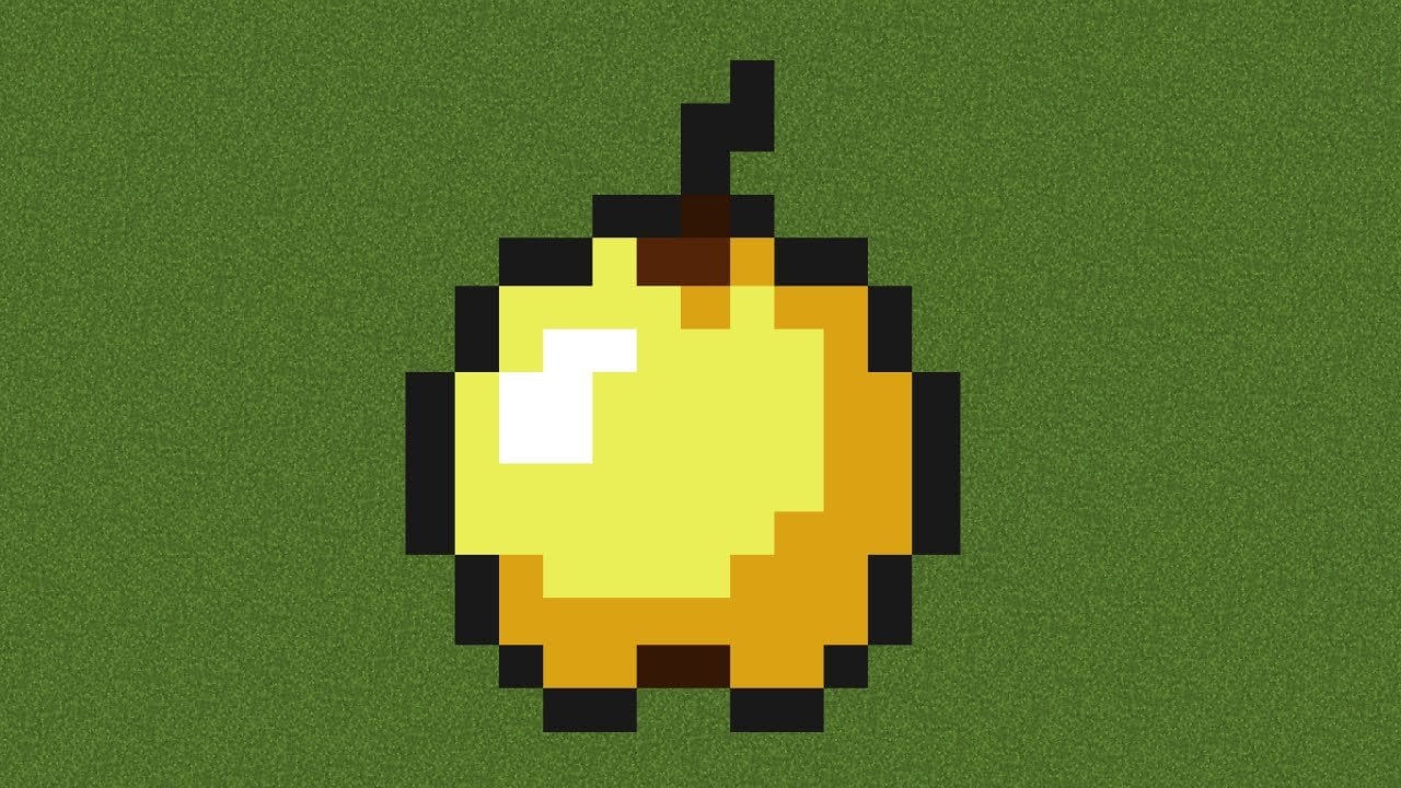 Источник: youtube.com / Золотое яблоко в Minecraft