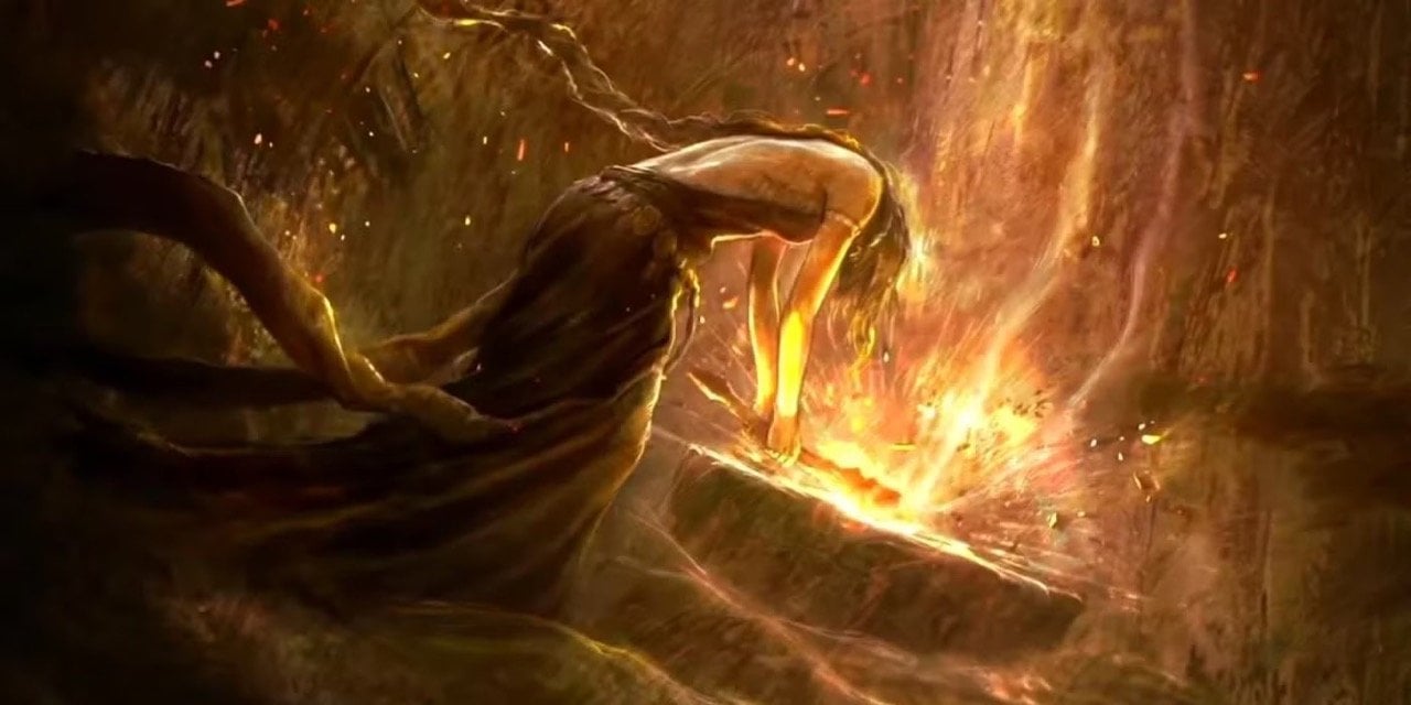 Источник: gamerant.com / Марика раскалывает кольцо Элден