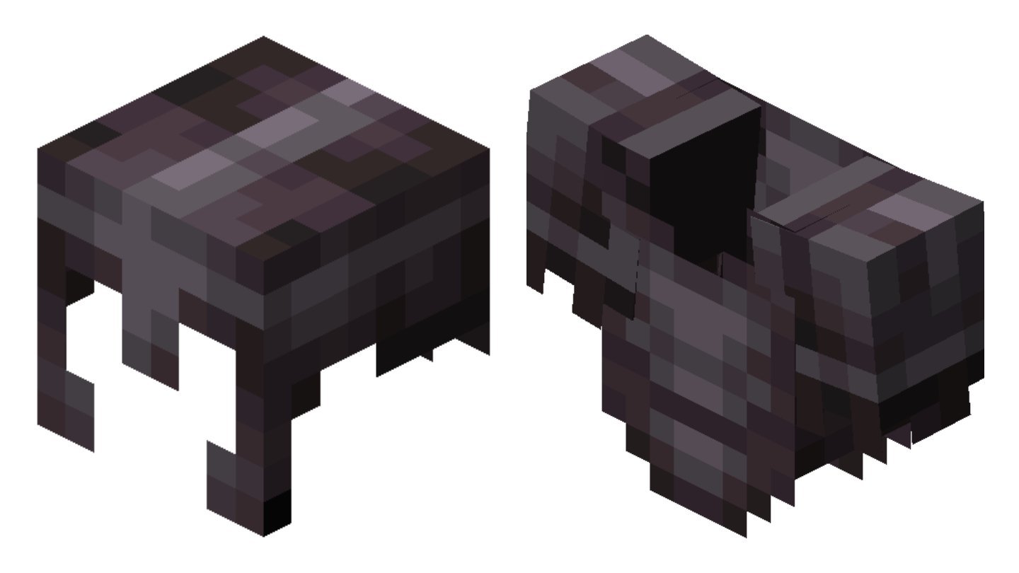 Источник: Minecraft Wiki / Незеритовый шлем и незеритовый нагрудник