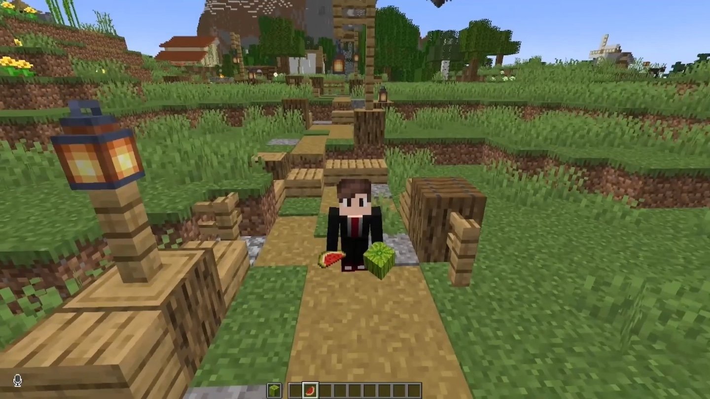 Источник: OddManMC / Арбуз в Minecraft