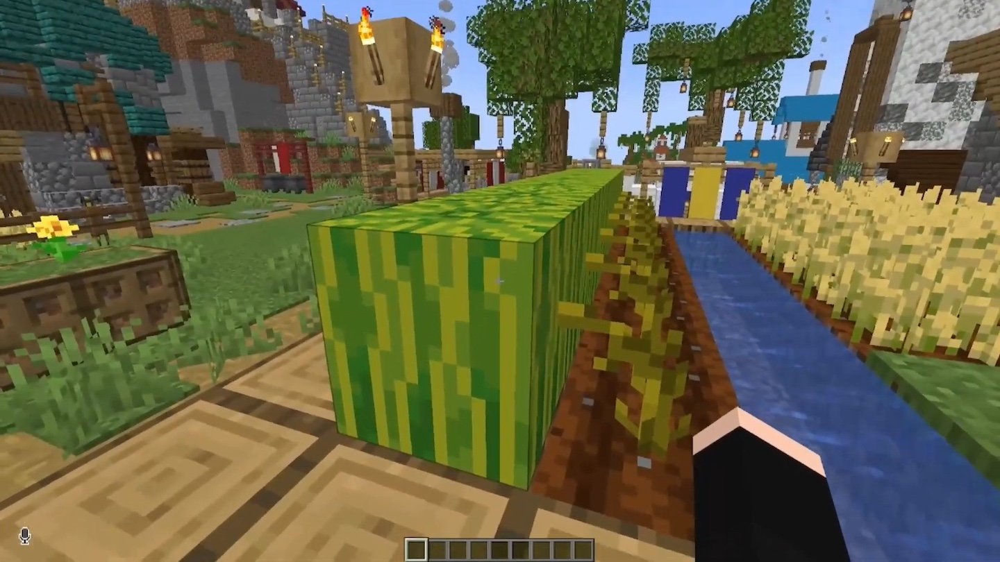Источник: OddManMC / Арбуз в Minecraft