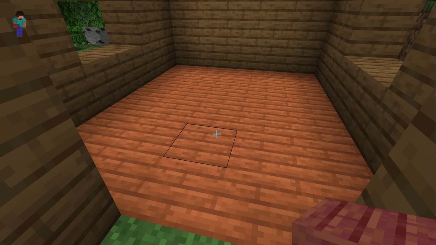 Источник: CQ / Пол из досок в Minecraft