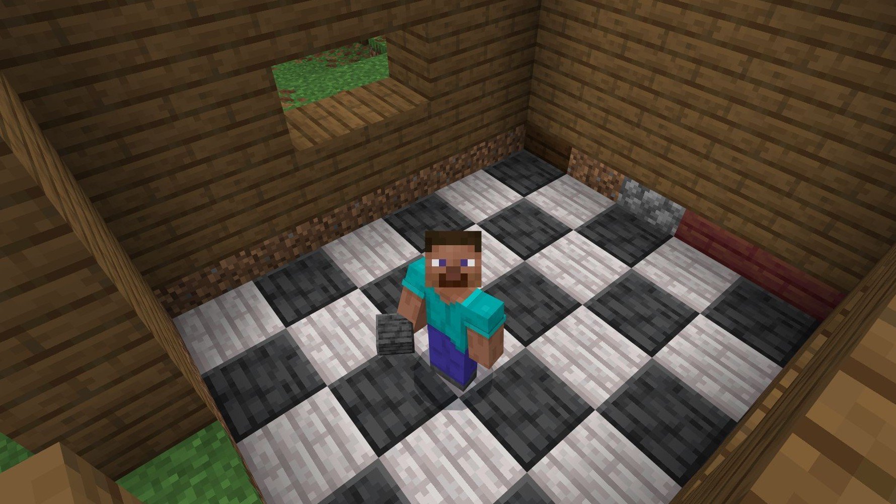 Как и из чего строить полы в Minecraft
