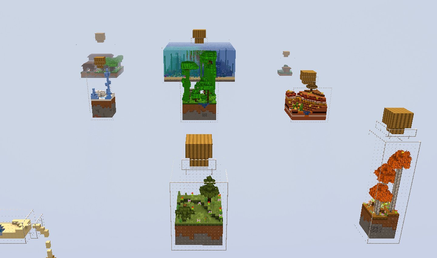 Источник: Minecraft-inside / Карта World In a Jar: Remastered