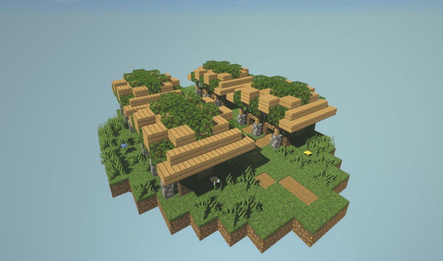 Источник: Minecraft-inside / Карта SkyBlock NextGen
