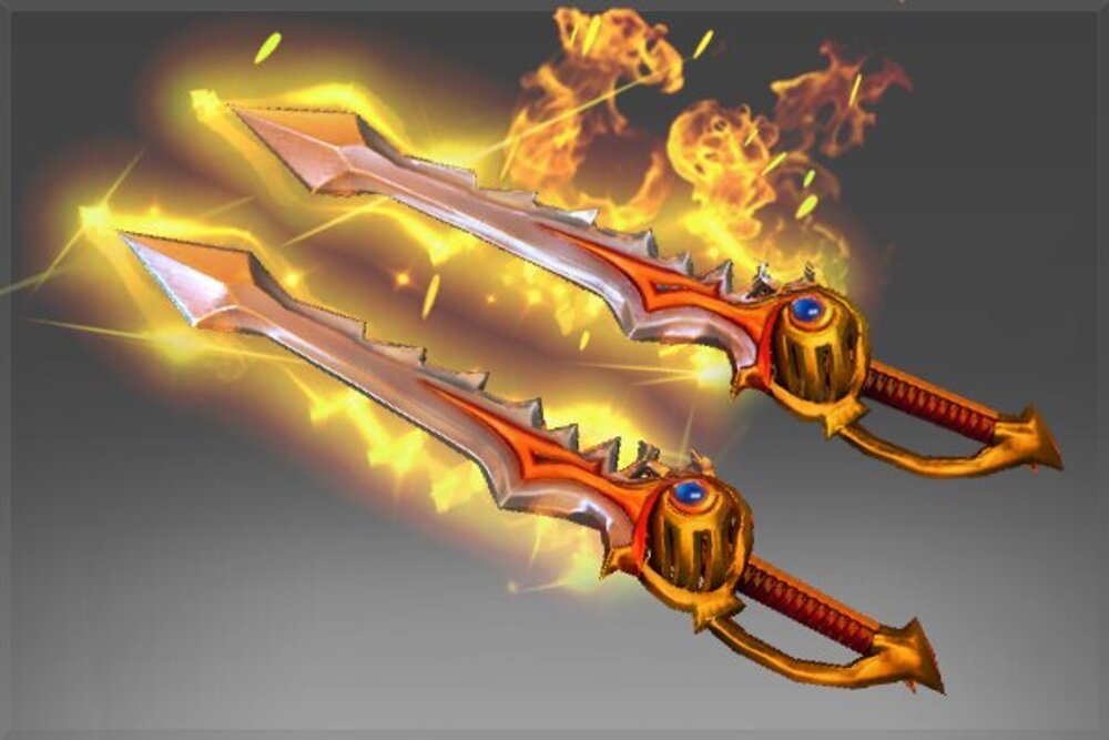 Источник: liquipedia.net / Предмет Rapiers of the Burning God