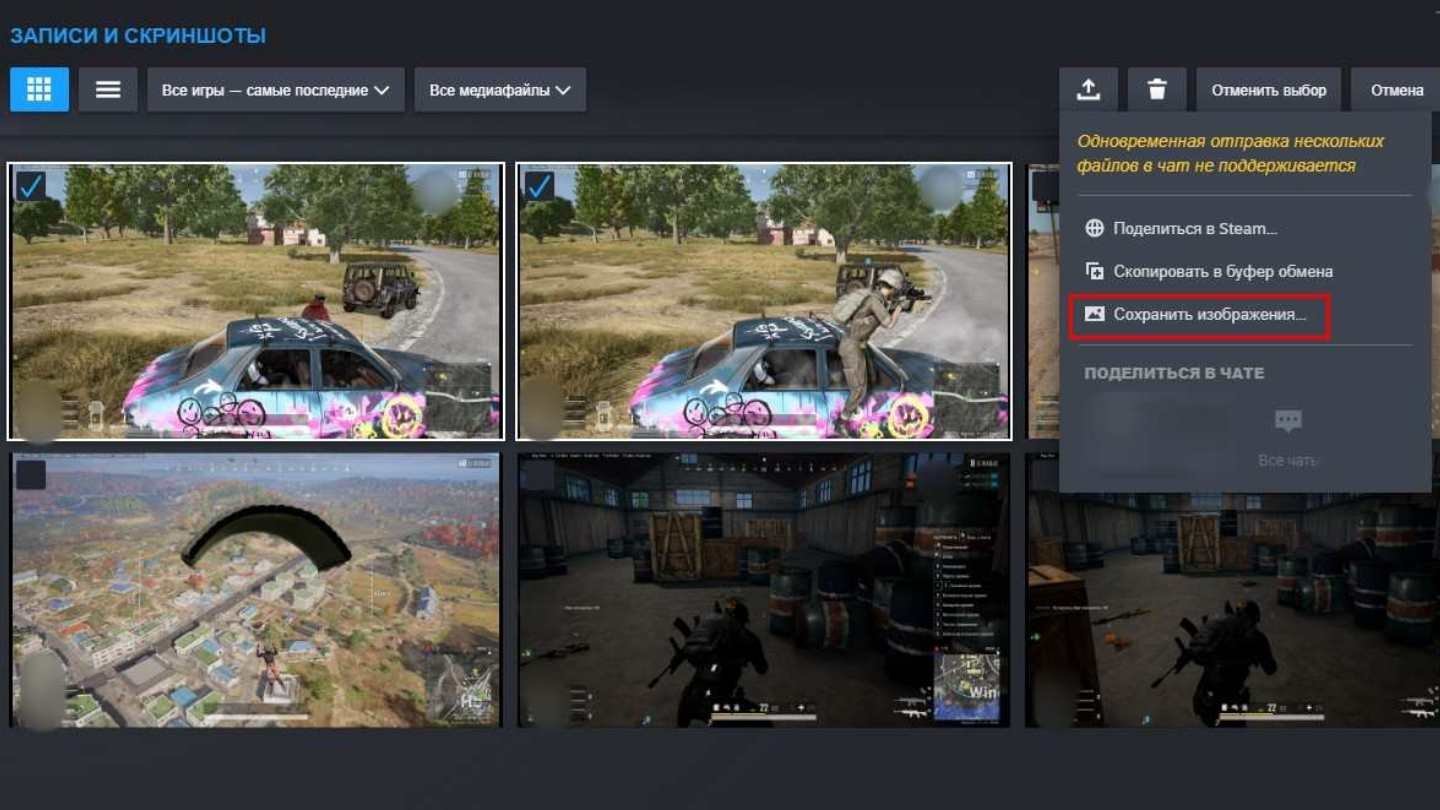 Источник: CQ.ru / Как загрузить скриншоты из Steam