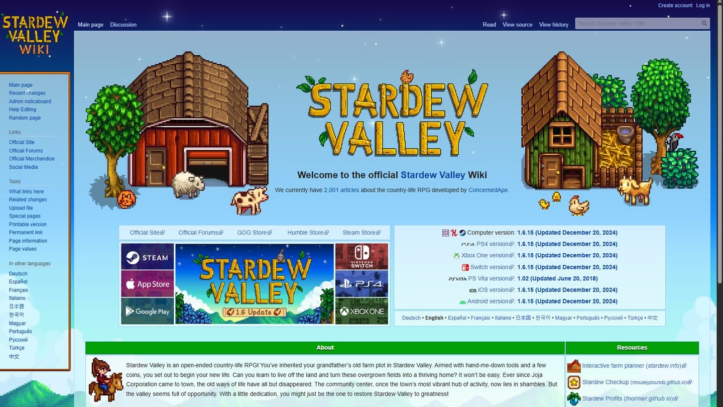 Источник: CQ / Скриншот Stardew Valley Wiki