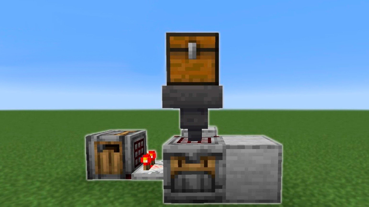 Как сделать автоматический верстак в Minecraft