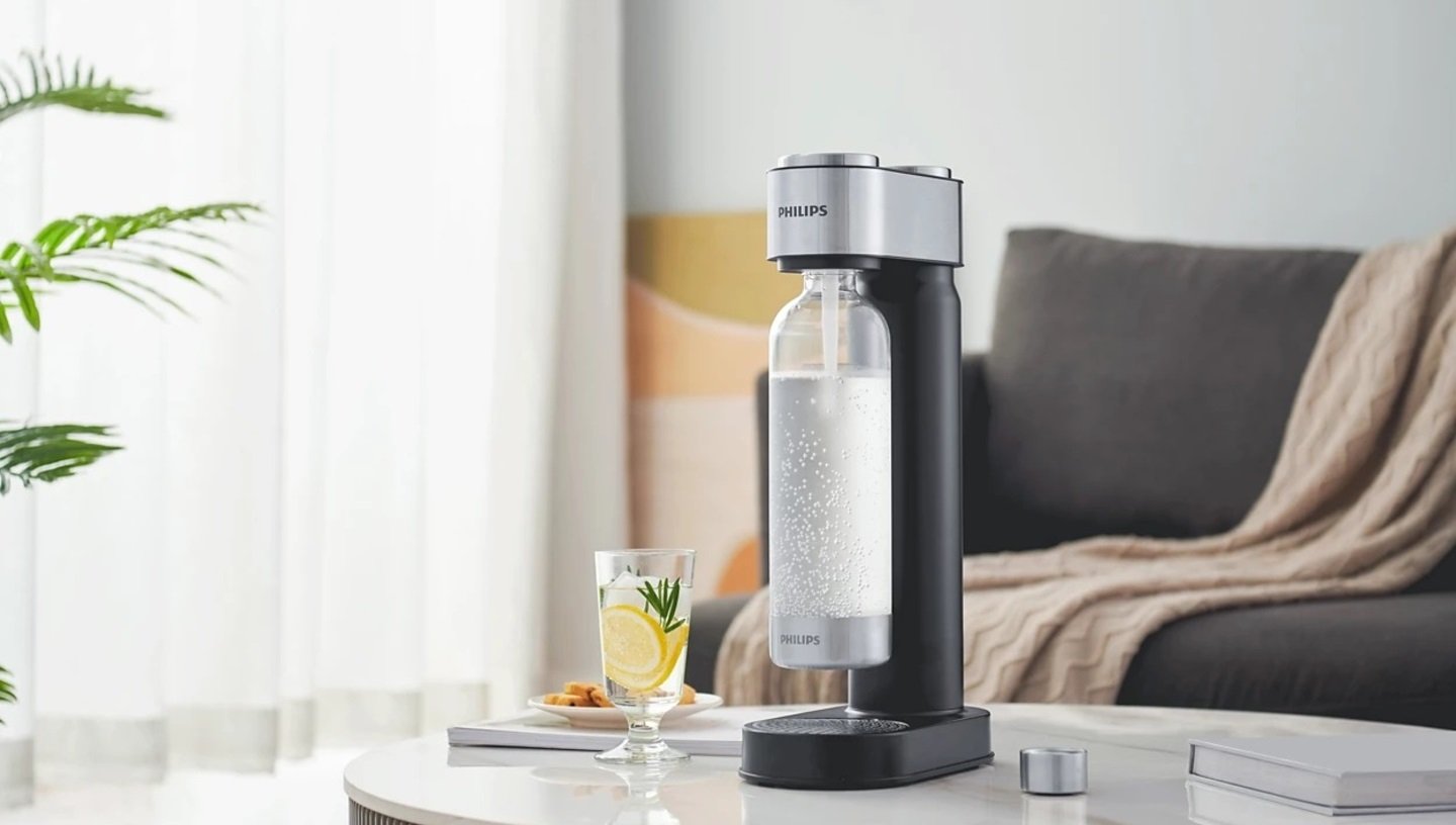 Источник: Philips / Сифон для газирования воды Philips ADD4902BK/10