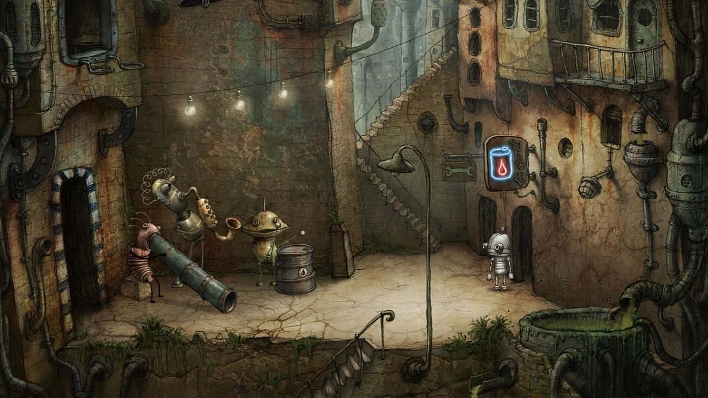 Источник:&nbsp;Machinarium Wiki / Скриншот Machinarium