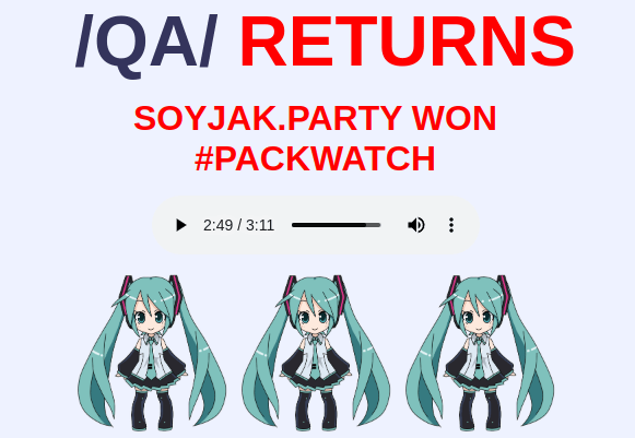 Надпись, которую хакер оставил на&nbsp;4chan