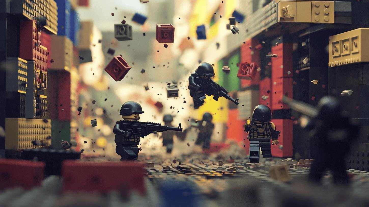 Для CS2 появилась разрушаемая LEGOверсия карты Мираж
