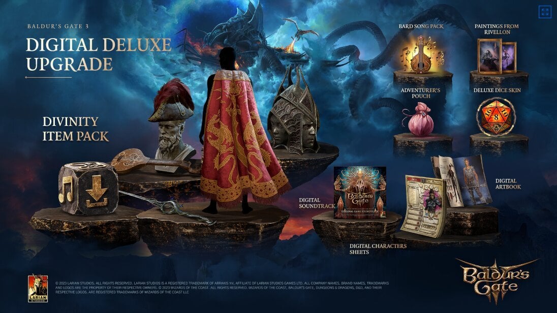 Источник: store.steampowered.com / BG3 Digital Deluxe Upgrade