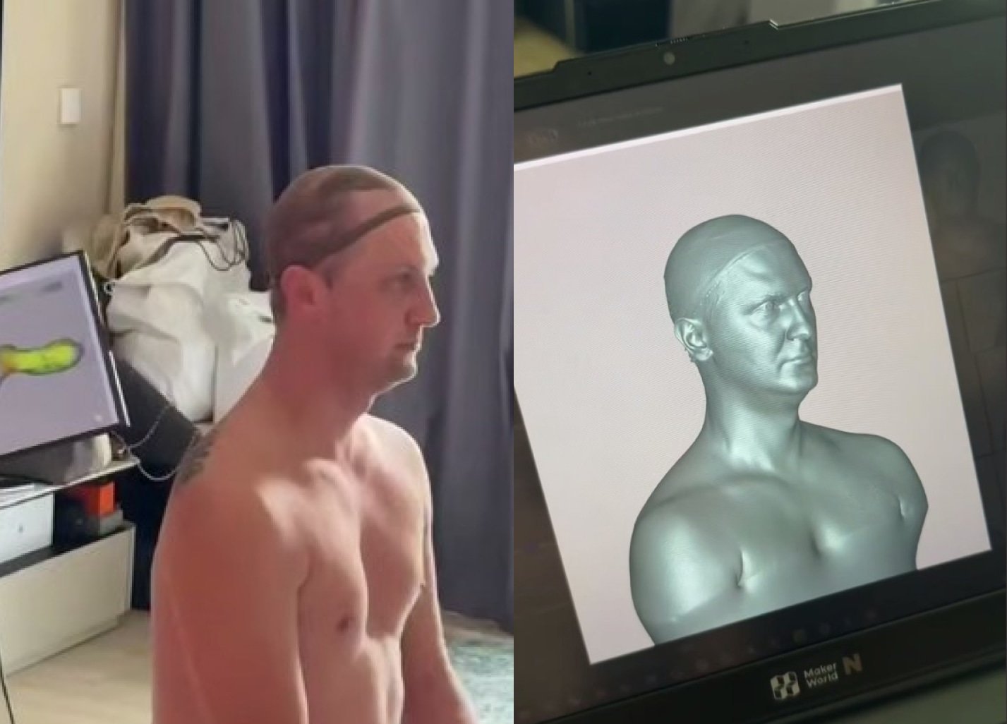 Александр Зубарев и его 3D-модель