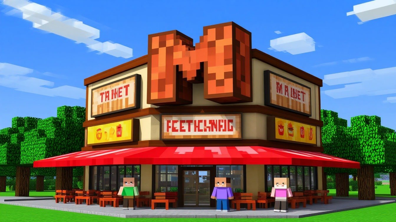 Ресторан для фанатов Minecraft появился в Дубае  его оформление поражает