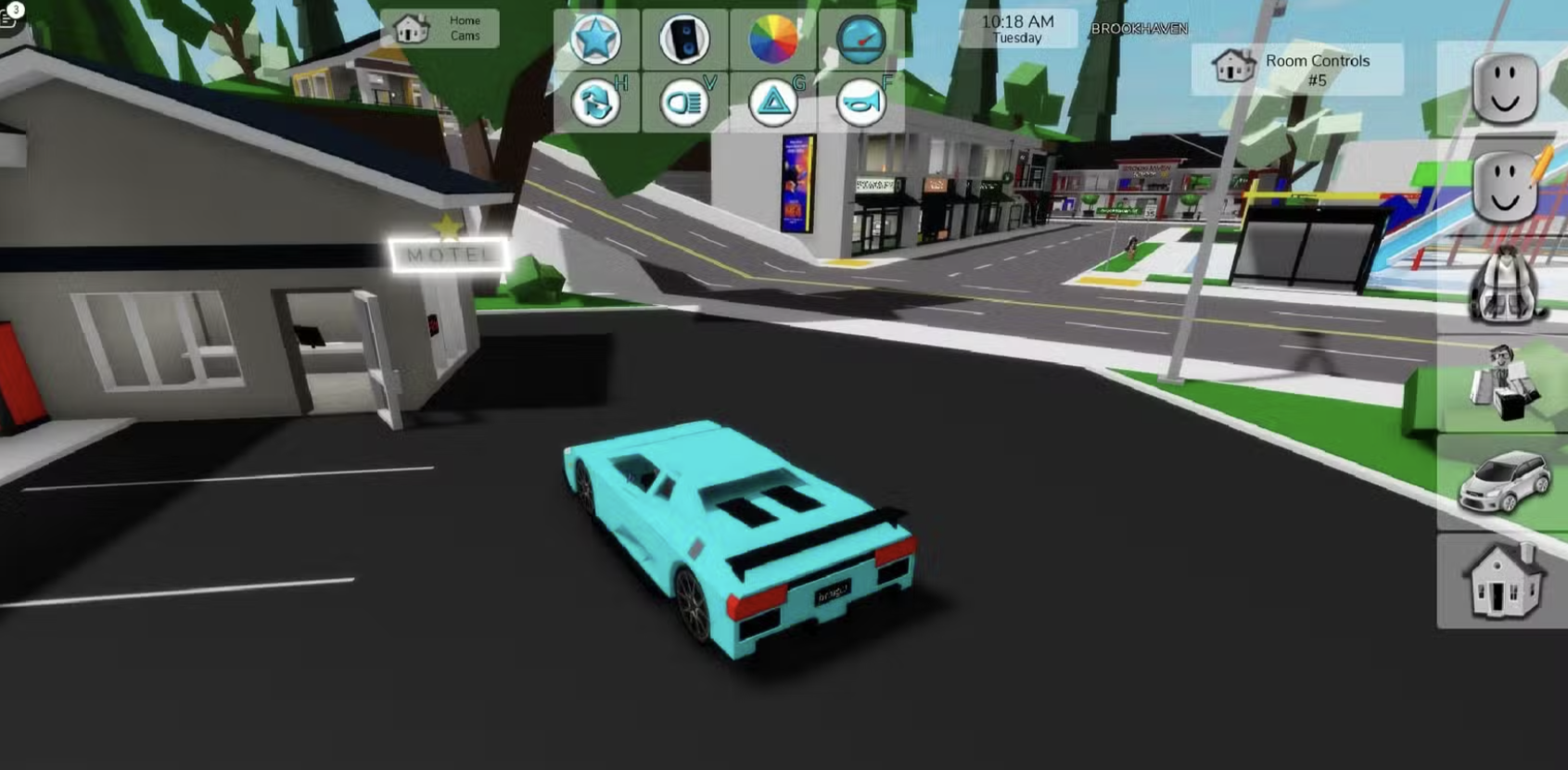 Источник: TheGamer / Машина в Brookhaven в Roblox