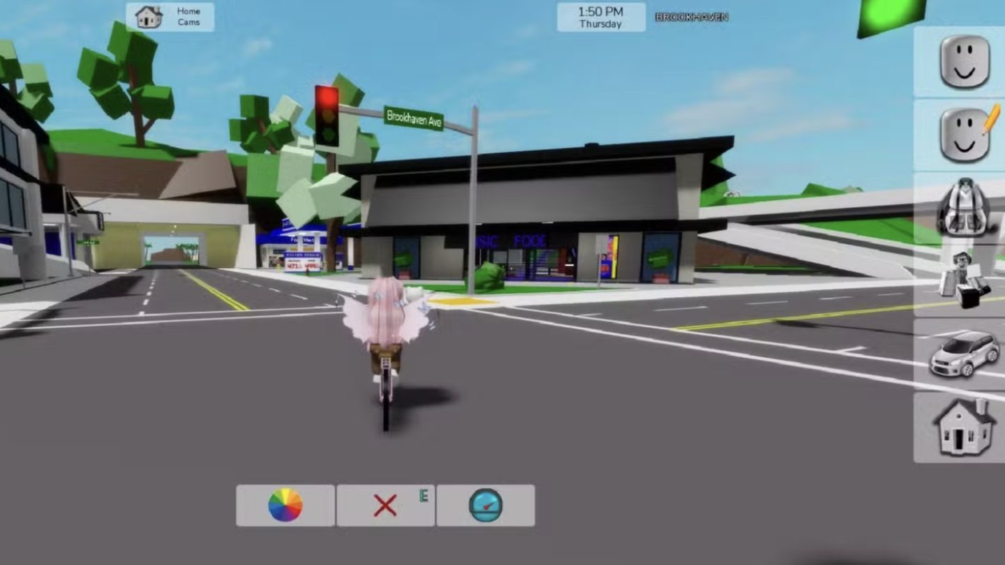 Источник: TheGamer / Город в Brookhaven в Roblox
