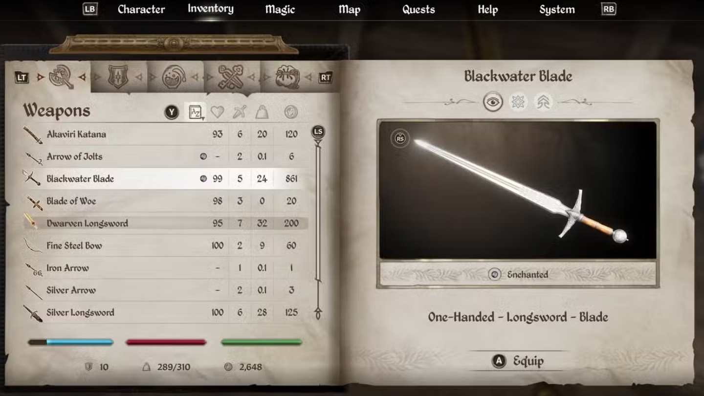 Blackwater Blade