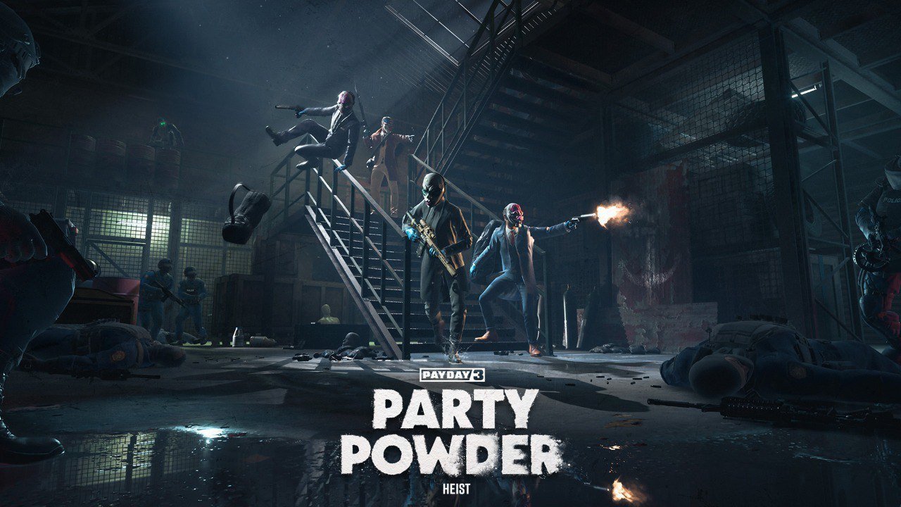 Постер ограбления&nbsp;Party Powder