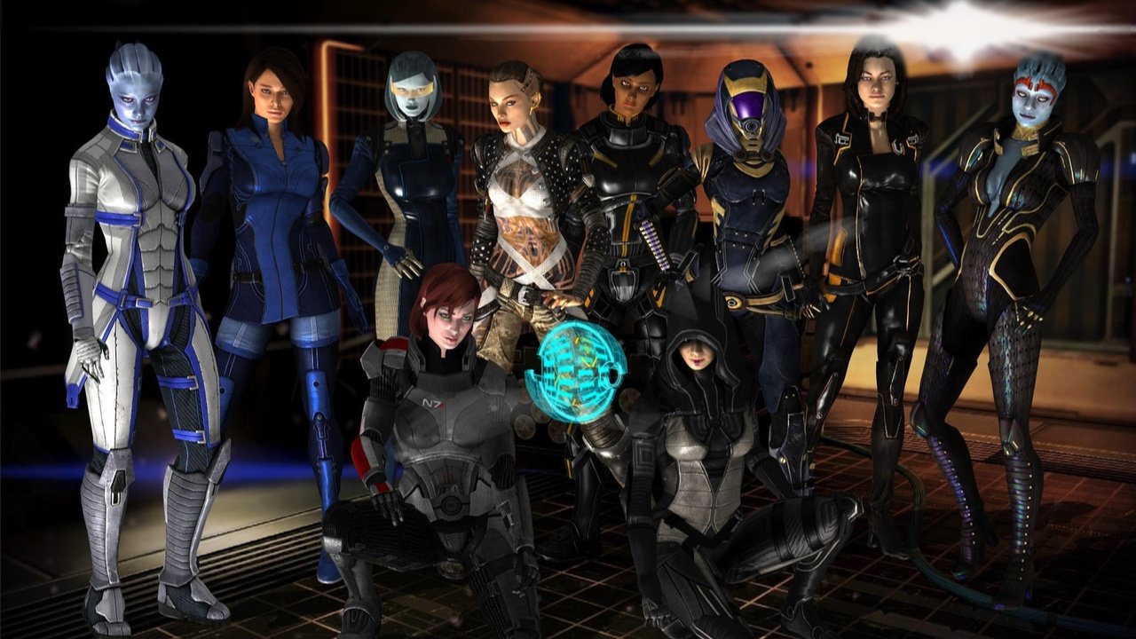 Источник: devianart.com / Женские персонажи Mass Effect — и почти всех можно заромансить