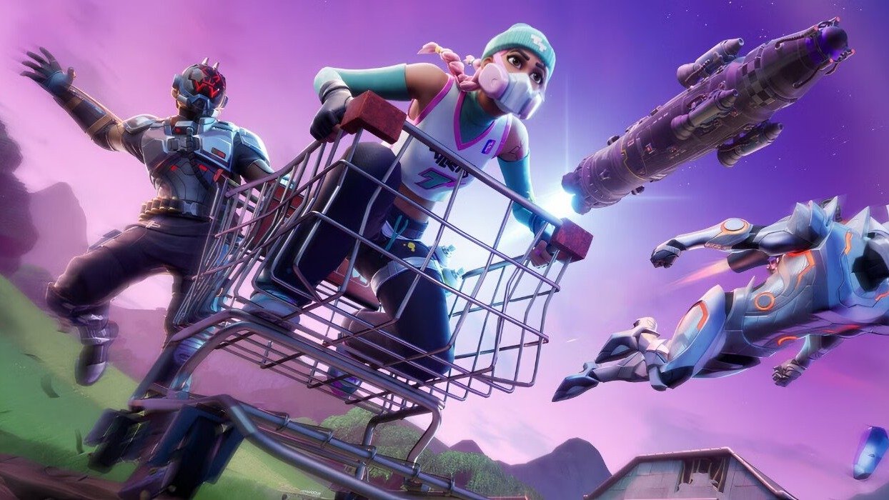 В Fortnite есть Backrooms Игрок попал туда куда не должен был
